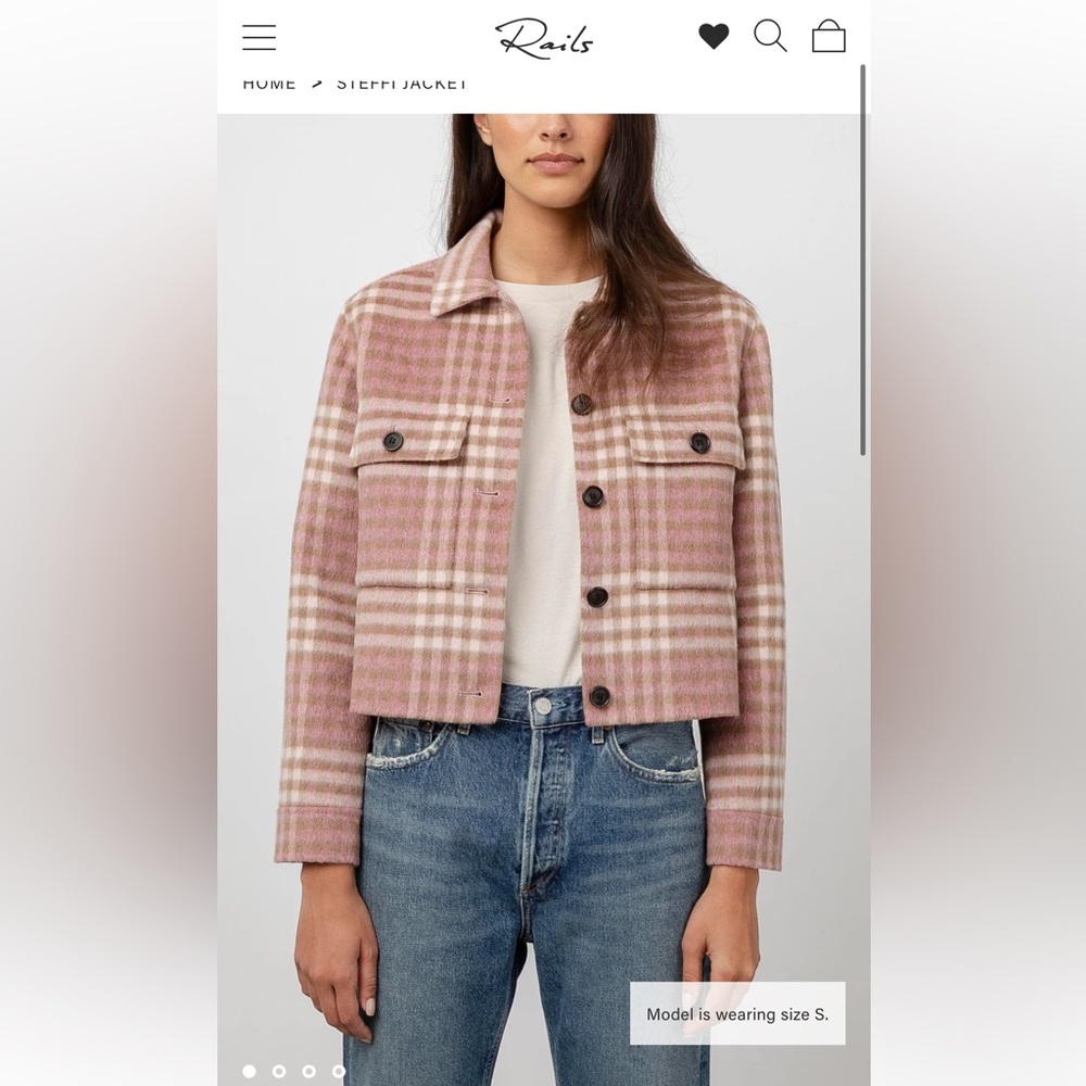 NWT Rail Steffi Jacket Size M